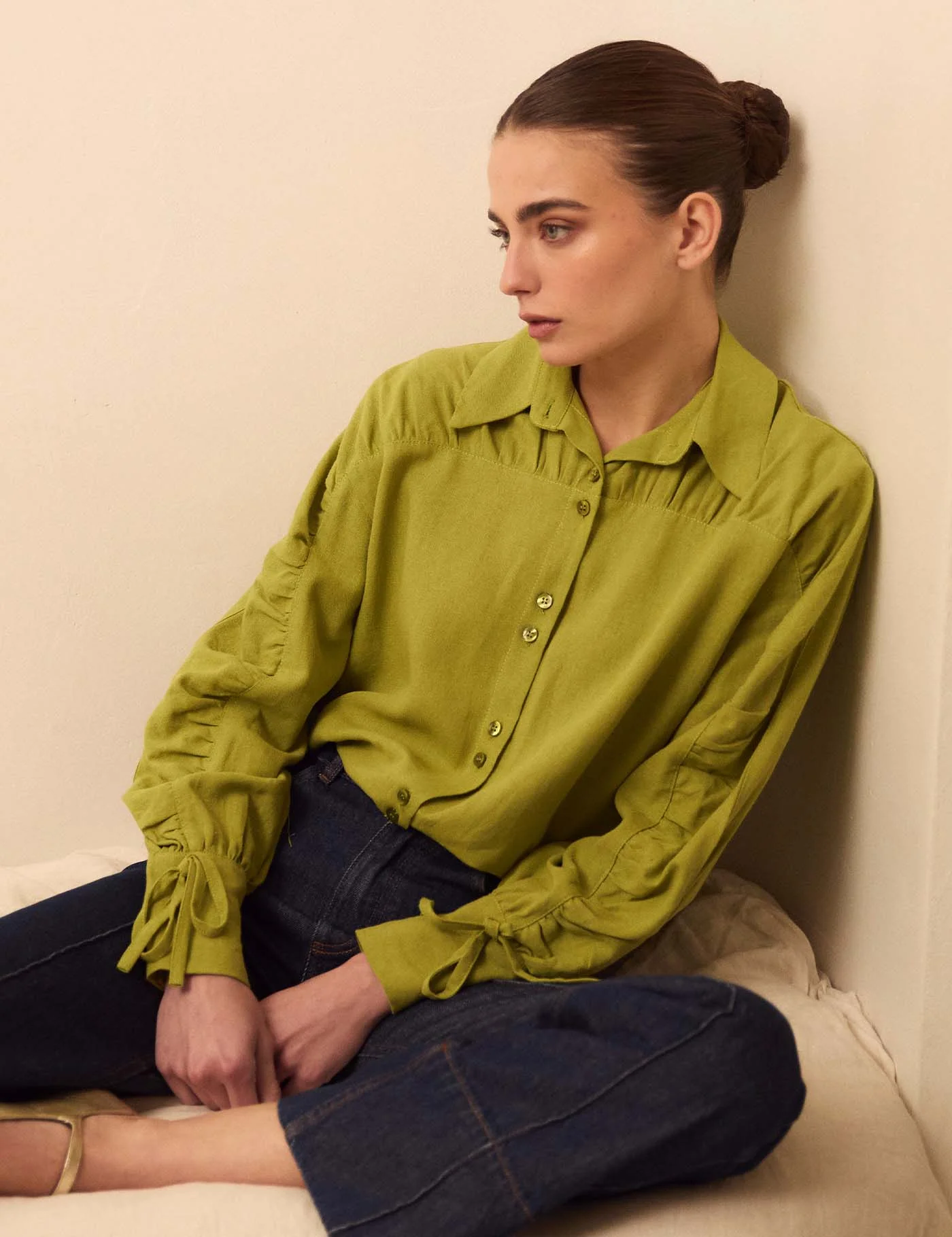 Camisa Gala Pistache