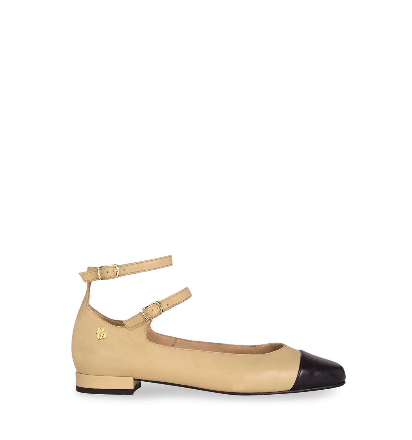 Mary Jane Daphne Cream & Black - Image 2