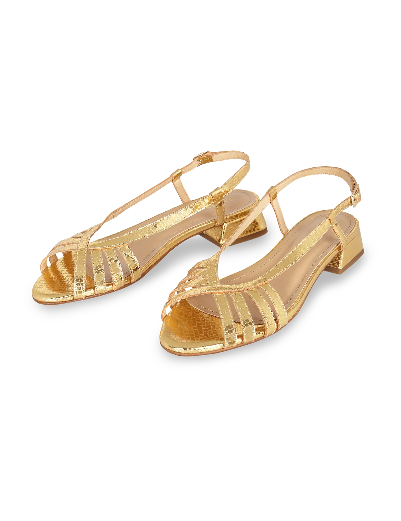 Sandalia Béatrice Gold - Image 3