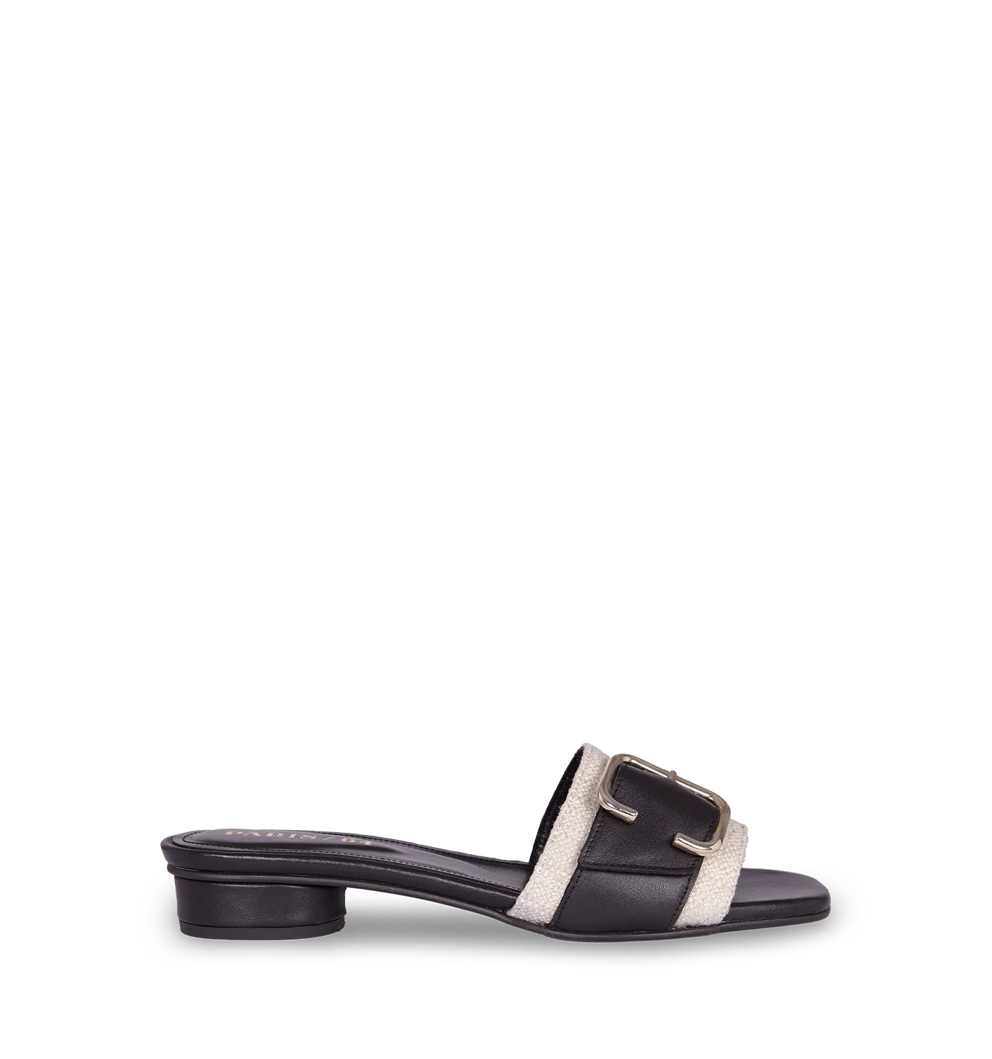 Sandalia Juliette Rafia Black - Image 2