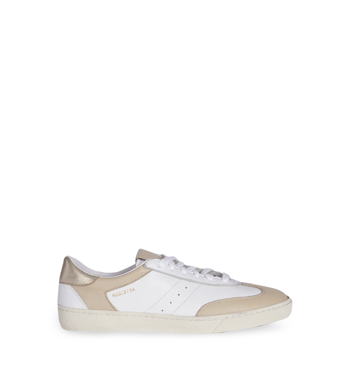 Sneaker Retro P64 White & Cream - Image 2