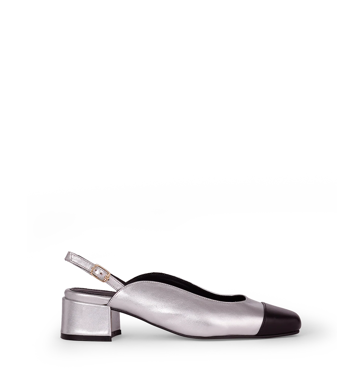 Stiletto Daphne Silver & Black - Image 2